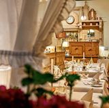 Blick in das Hotel Villa Post in der Schweiz