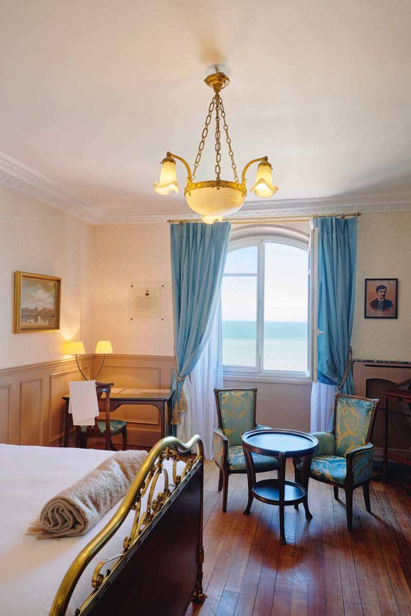 Blick aus dem Grand Hôtel Cabourg
