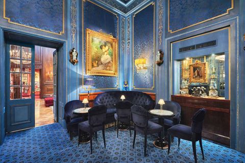 Die Lobby des Hotel Sacher