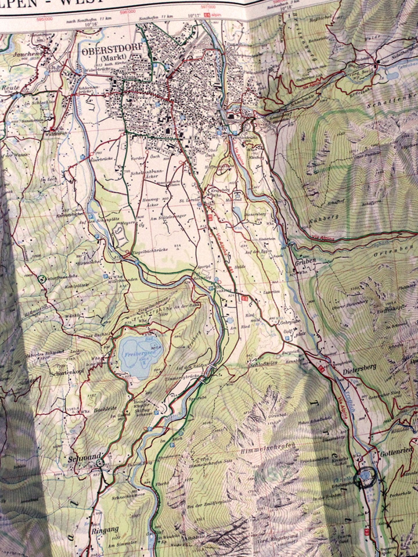Karte Oberstdorf - [GEO]