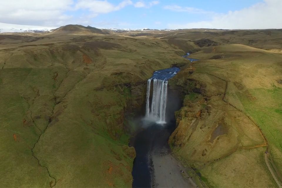 Wasserfall auf Island