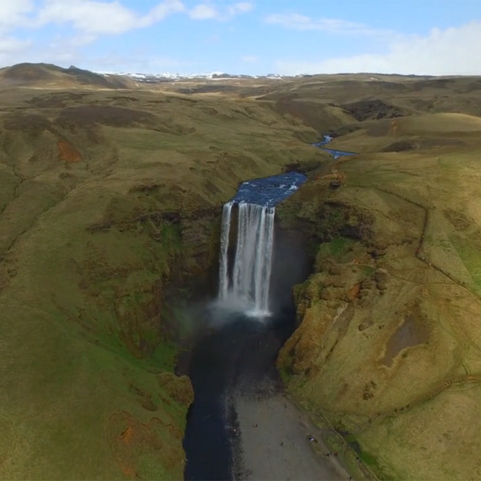 Wasserfall auf Island