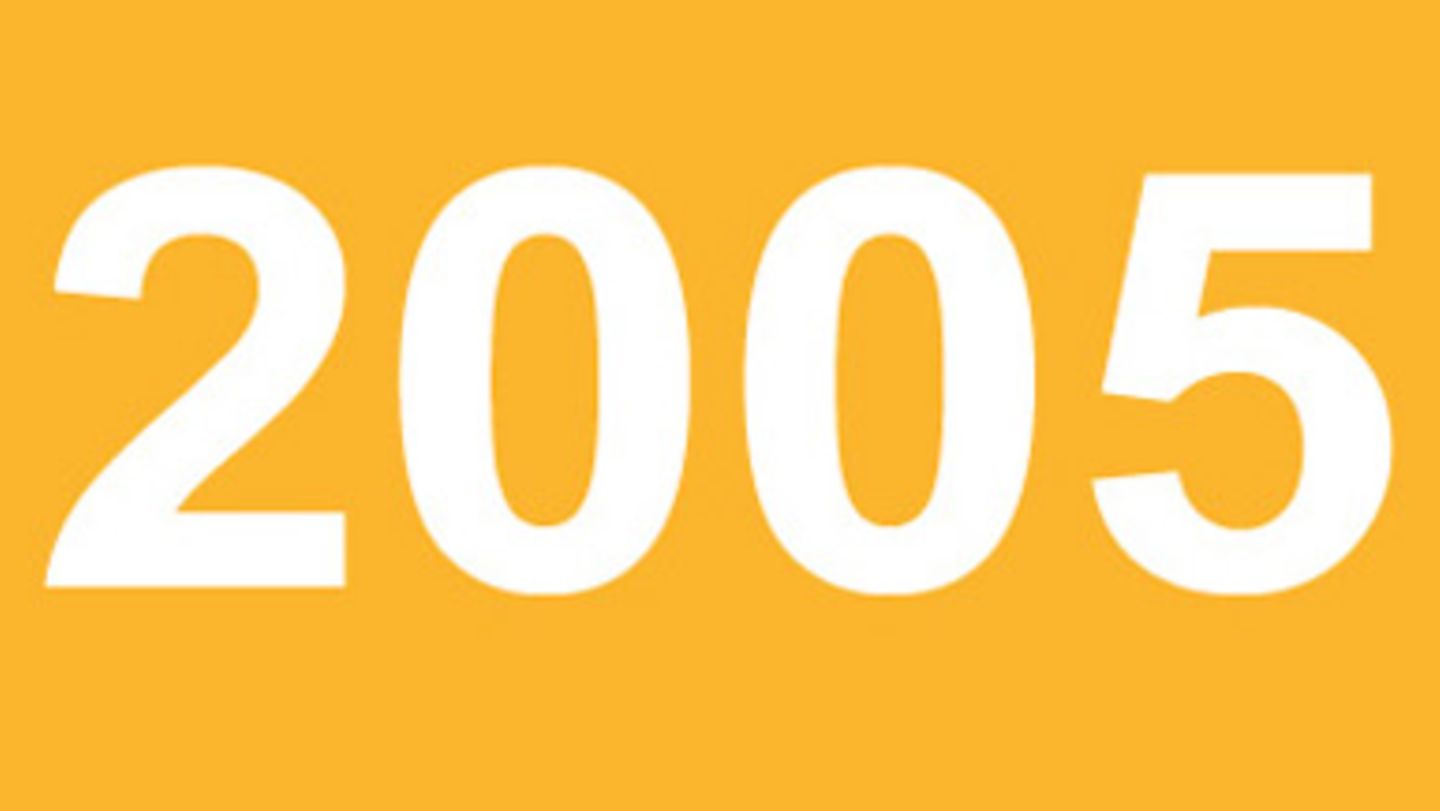 Wissenstest Jahresrückblick 2005 [GEOLINO]