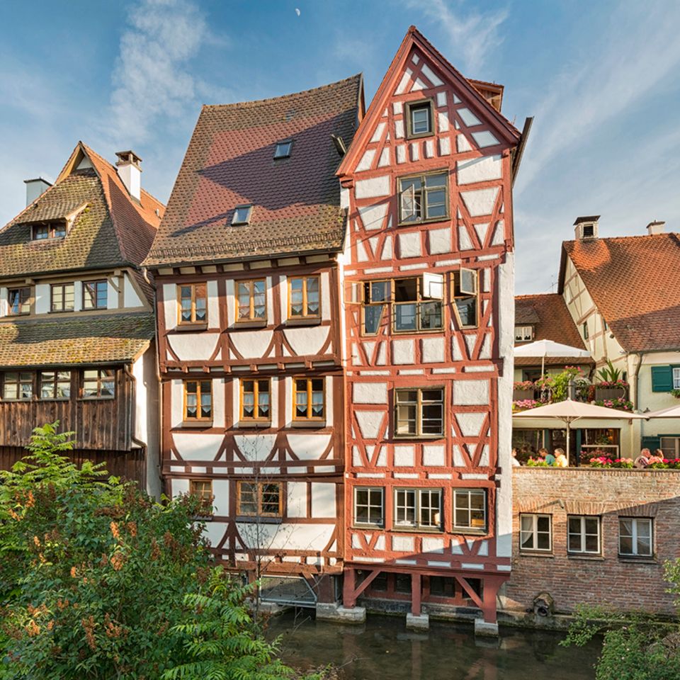 Ulm, Fachwerkaus