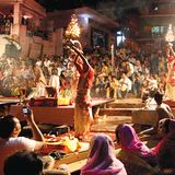 Aartis, Ghats des Ganges