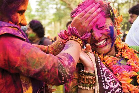 Frühlingsfest Holi, Indien