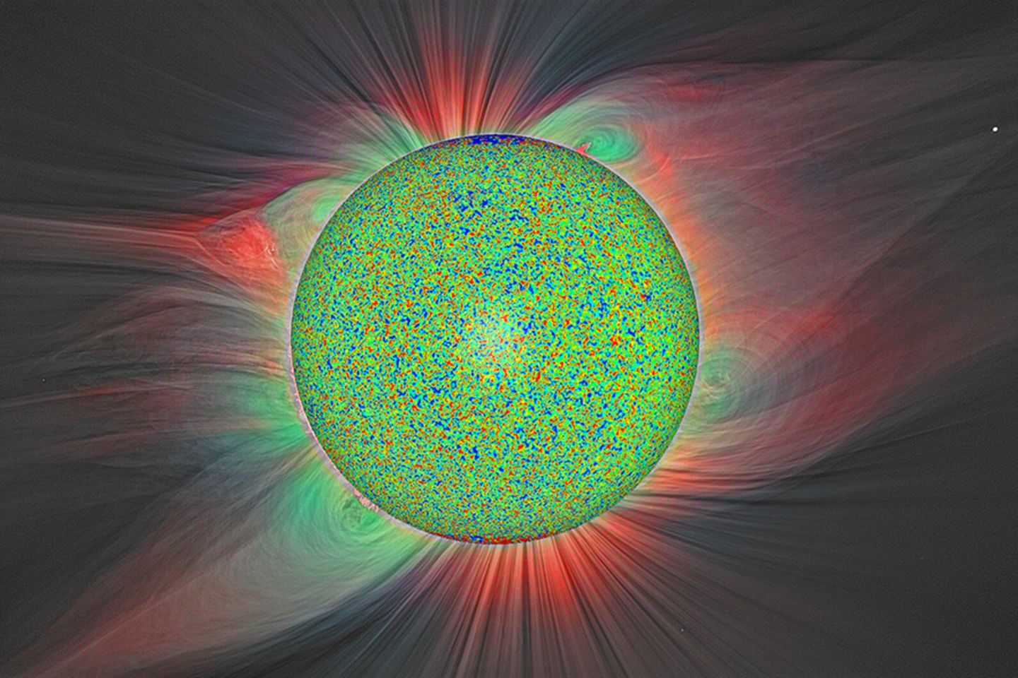 Strahlenkranz Sonnenkorona