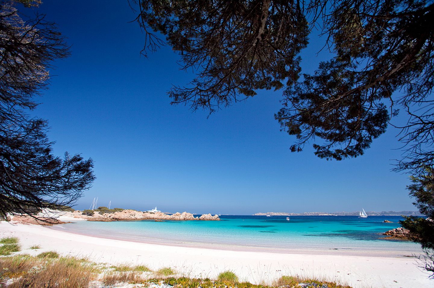 Spiagga Rossa, Sardinien Italien