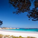 Spiagga Rossa, Sardinien Italien