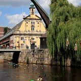 Wasserwanderung auf der Ilmenau bei Lüneburg