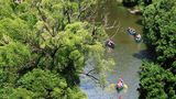 Wasserwanderung auf Altmühl bei Solnhofen