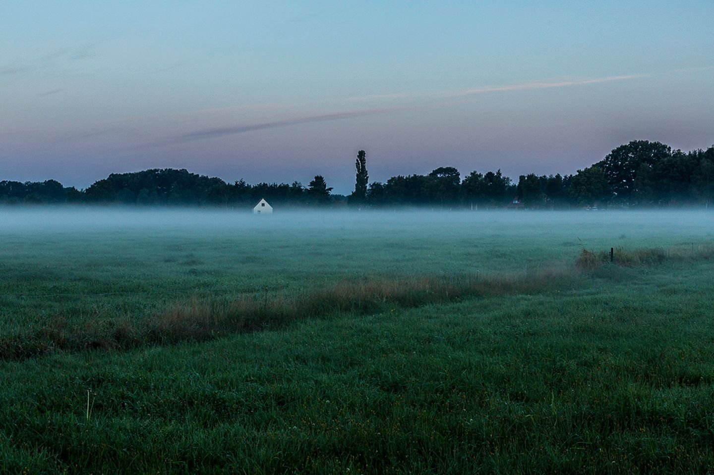 Jürgen Strasser "Landschaft in Worpswede" Jürgen Strasser, Landschaft in Worpswede