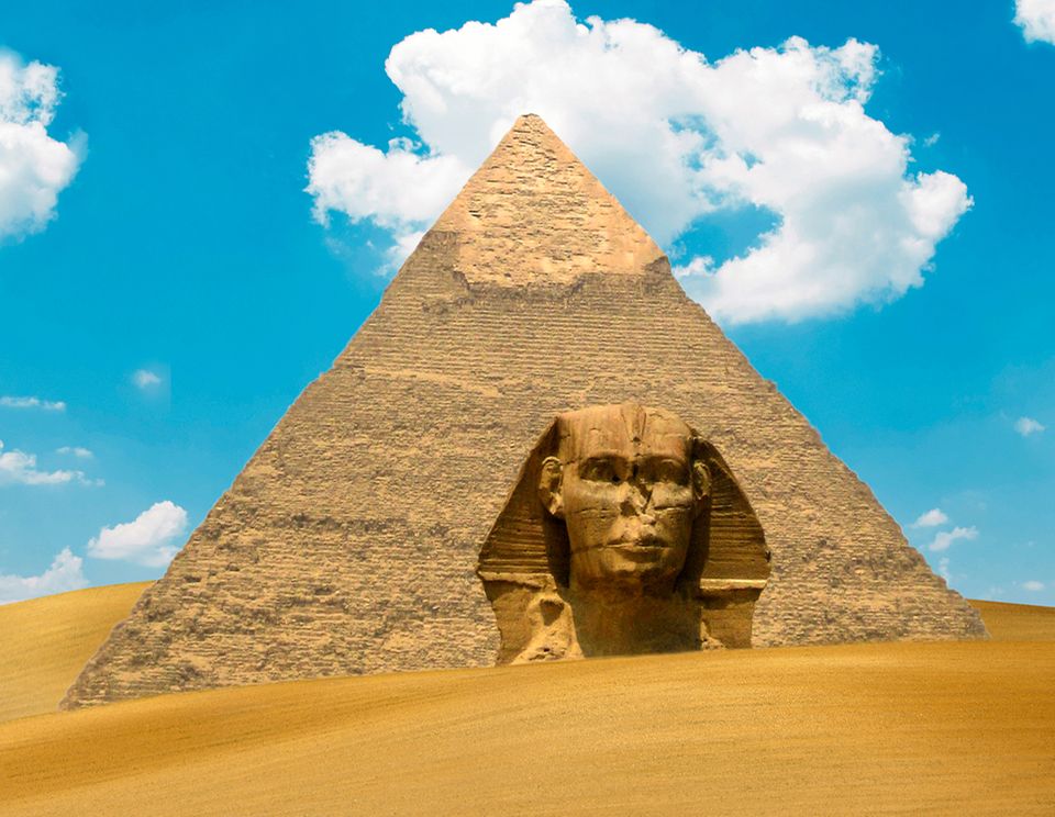 Die Cheops Pyramide in Ägypten