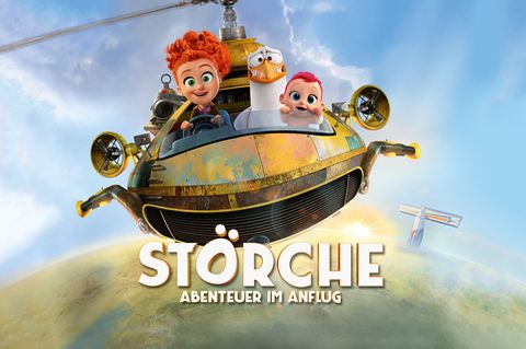 Störche - Abenteuer im Anflug