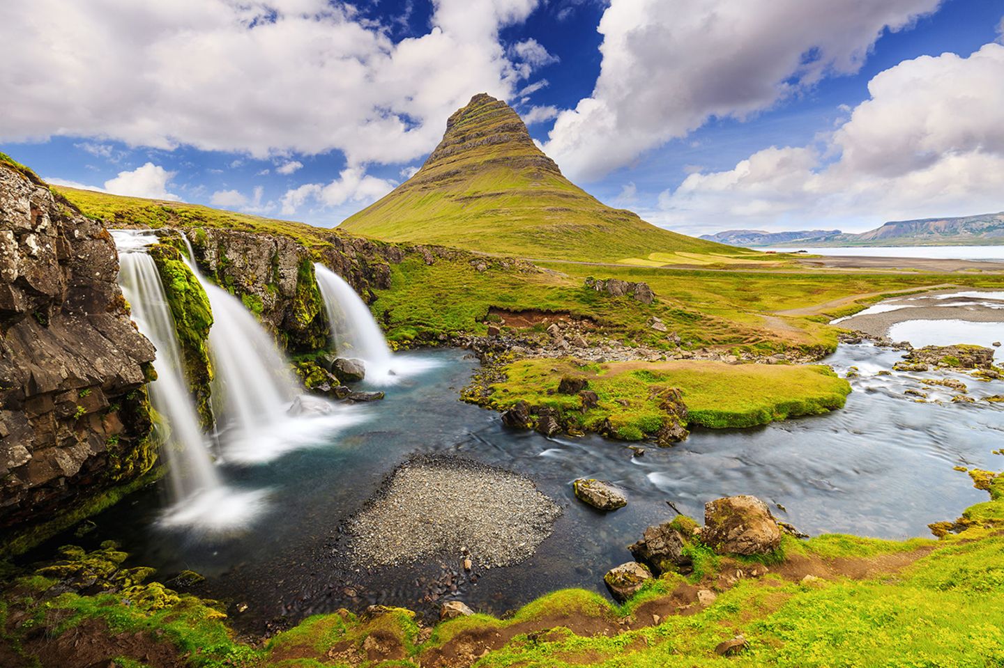 Grundarfjördur, Wasserfall, Island
