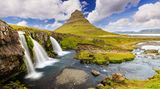 Grundarfjördur, Wasserfall, Island