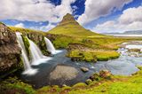 Grundarfjördur, Wasserfall, Island