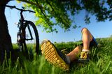 Fahrrad, Pause