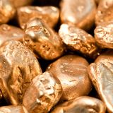 Ein Haufen Goldnuggets