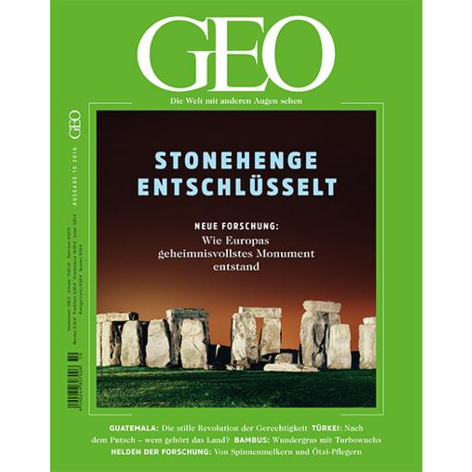 GEO Nr. 10/2016 - Stonehenge entschlüsselt