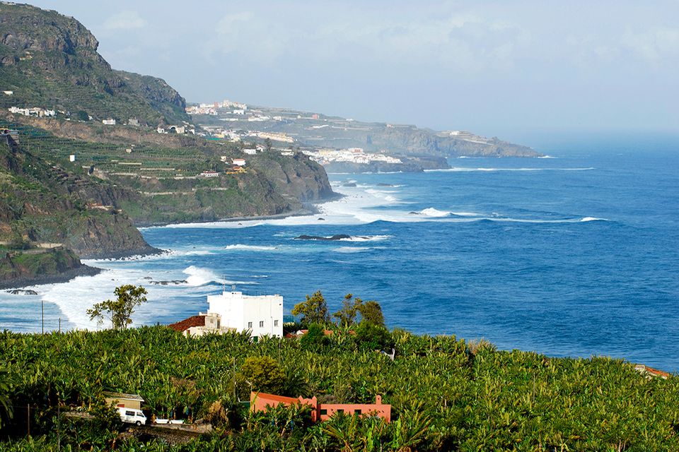 Nordküste bei San Juan de la Rambla, Teneriffa Nordküste bei San Juan de la Rambla, Teneriffa