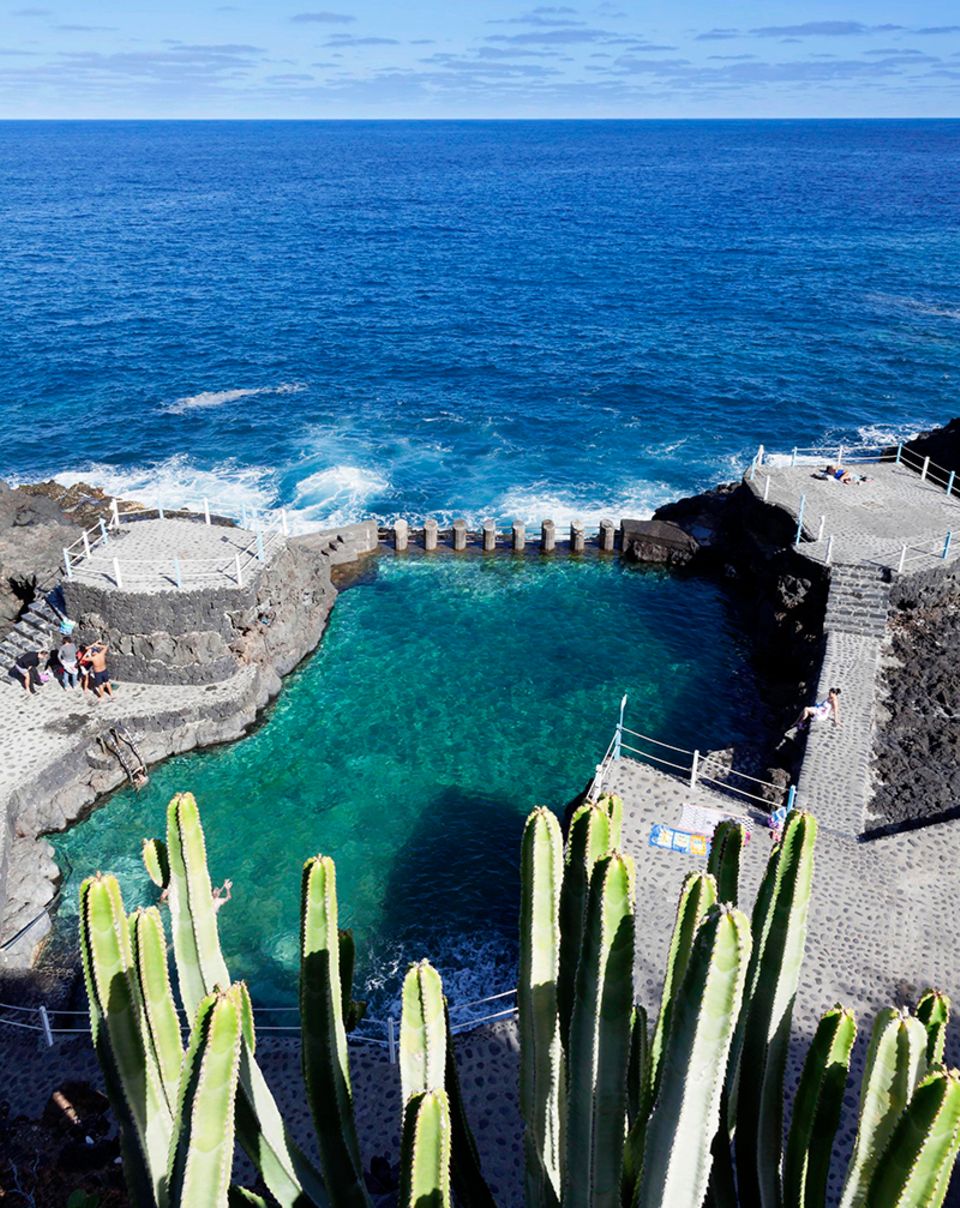 Naturschwimmbecken Charco Azul, San Andres, La Palma Naturschwimmbecken Charco Azul, San Andres, La Palma