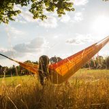 Entspannen in der Hängematte