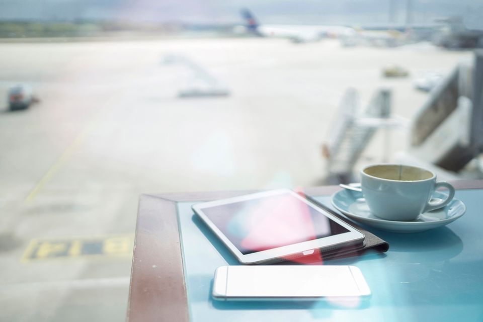 Wlan im Flughafen