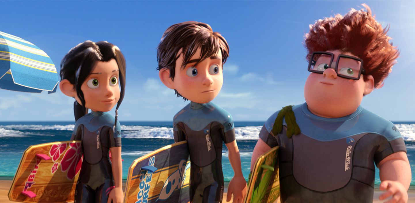 Einmal Mond und zurück - Amy, Mike und Marty am Strand