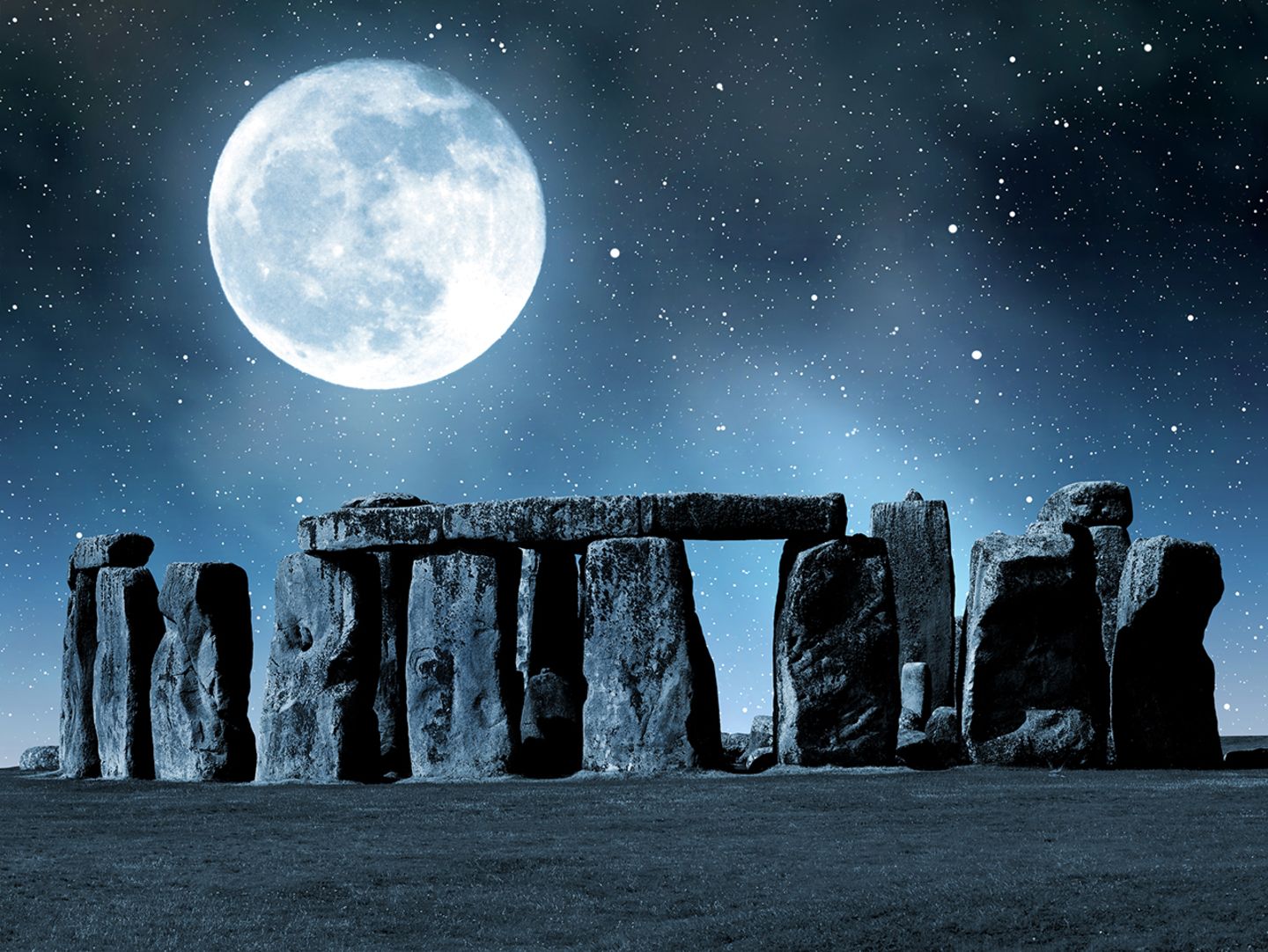 Stonehenge bei Nacht