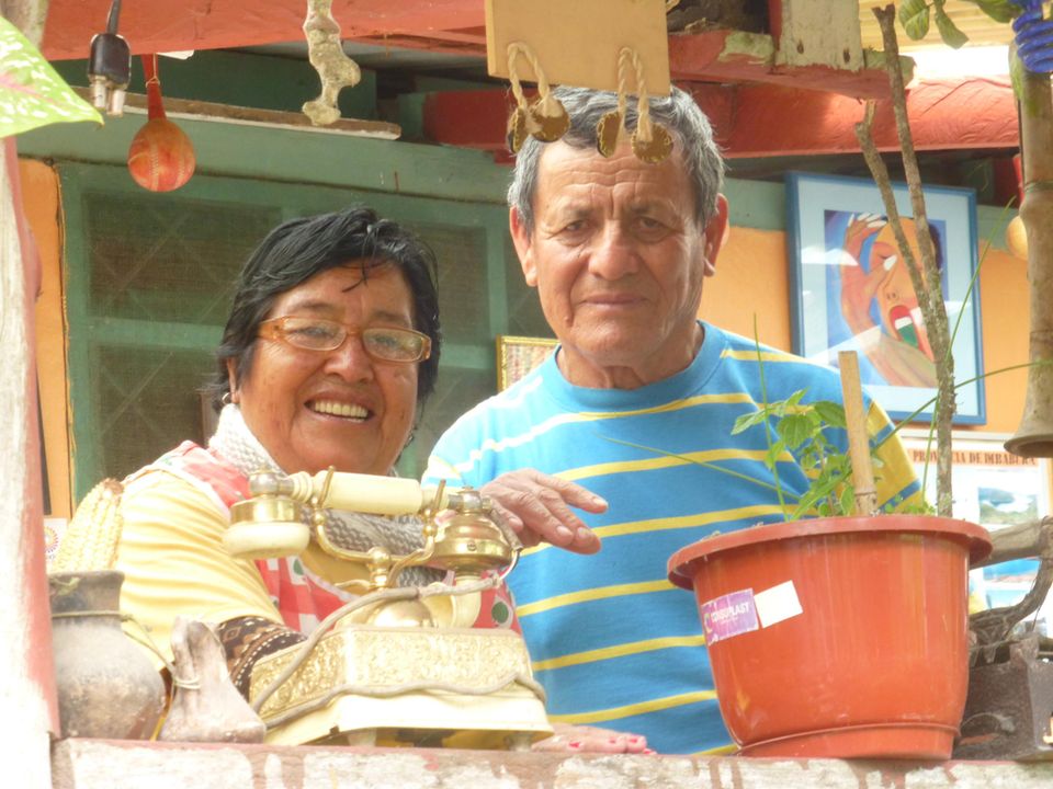 Doña Laura und Don Lucho vermieten Zimmer in ihrer kleinen Pension „El Rondador“ in der Ortschaft Peñaherrera