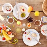 Frühstück, Essensreste