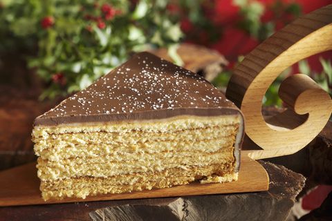 Baumkuchen zur Weihnachtszeit
