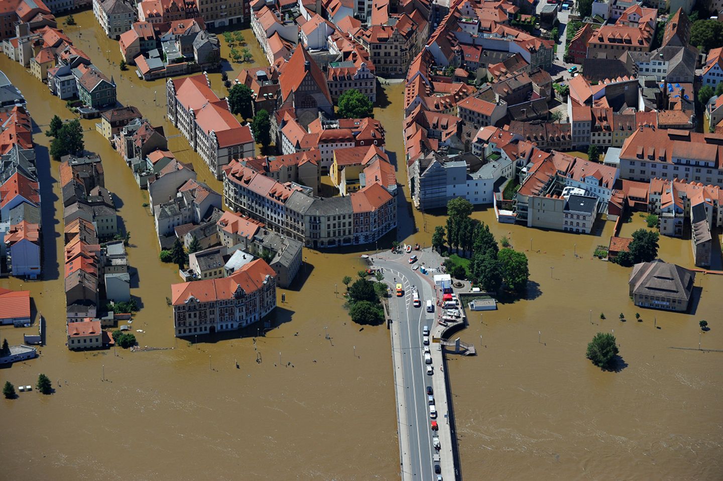 Überschwemmung in Sachsen, 2013
