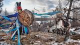 Dancing shaman II, West Taiga, Hovsgol Province, Mongolia, 2006
