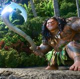 Sein Stab verleiht dem Halbgott Maui starke Kräfte