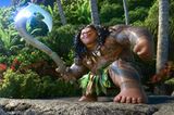 Sein Stab verleiht dem Halbgott Maui starke Kräfte