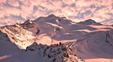 Schneebedeckte Alpen