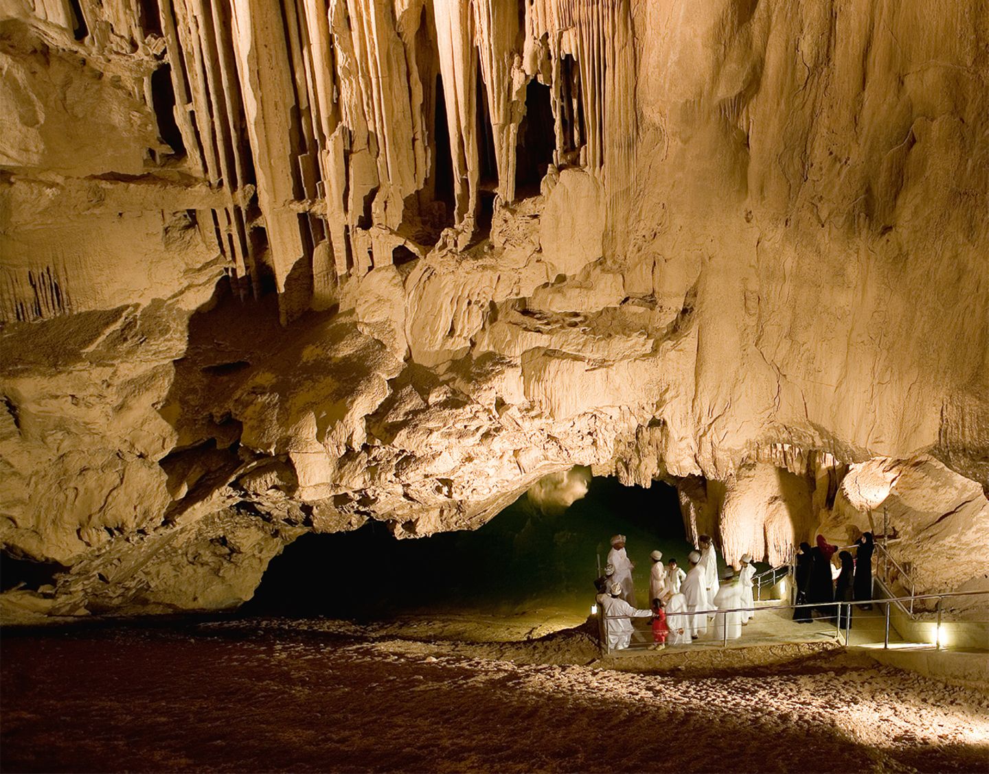Höhlentouren im Oman Al-Hoota-Höhle im Oman