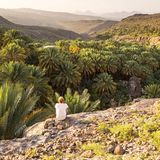 Wandern im Hajar-Gebirge