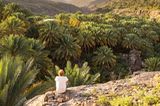 Wandern im Hajar-Gebirge