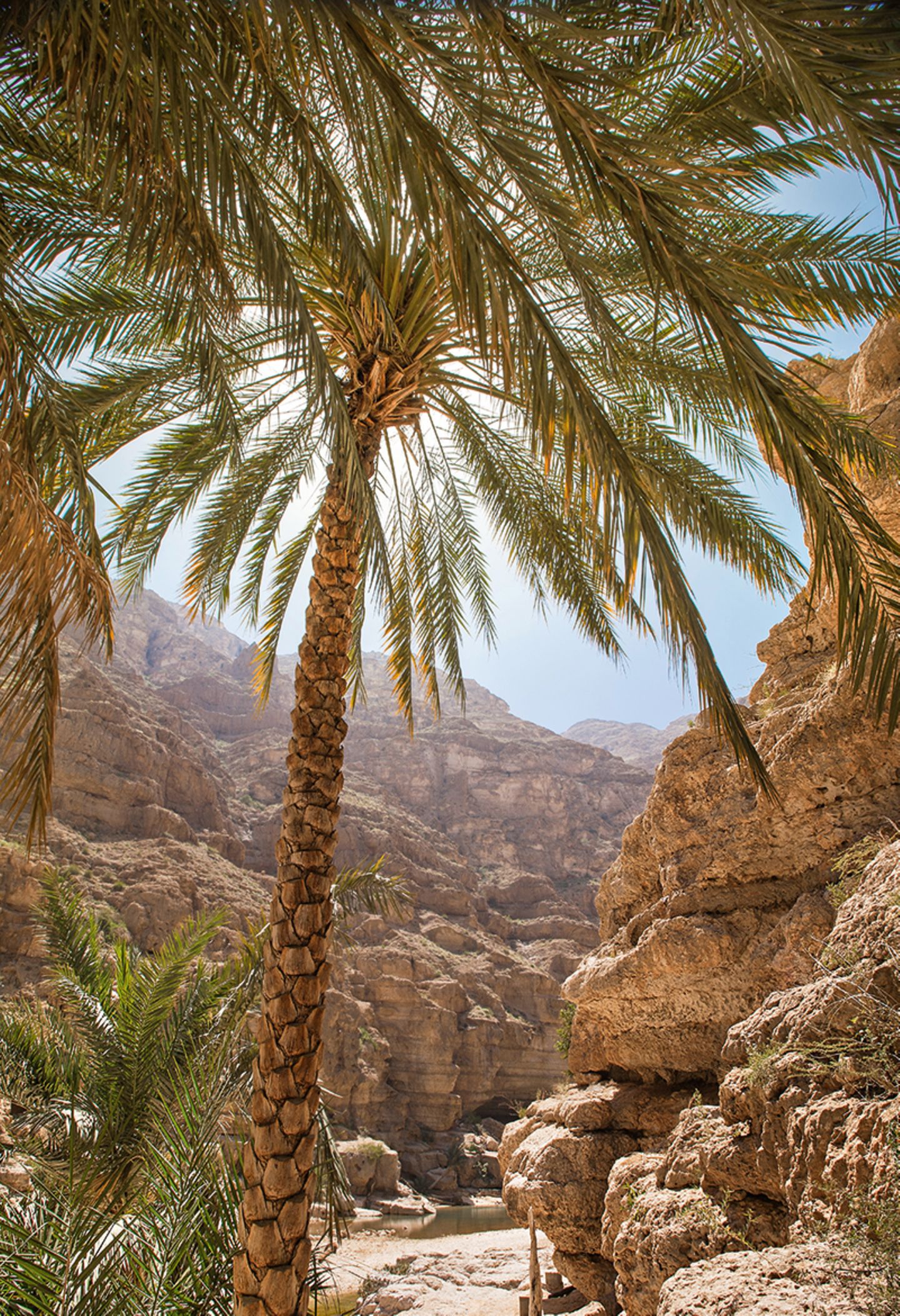 Wadi Shab im Oman