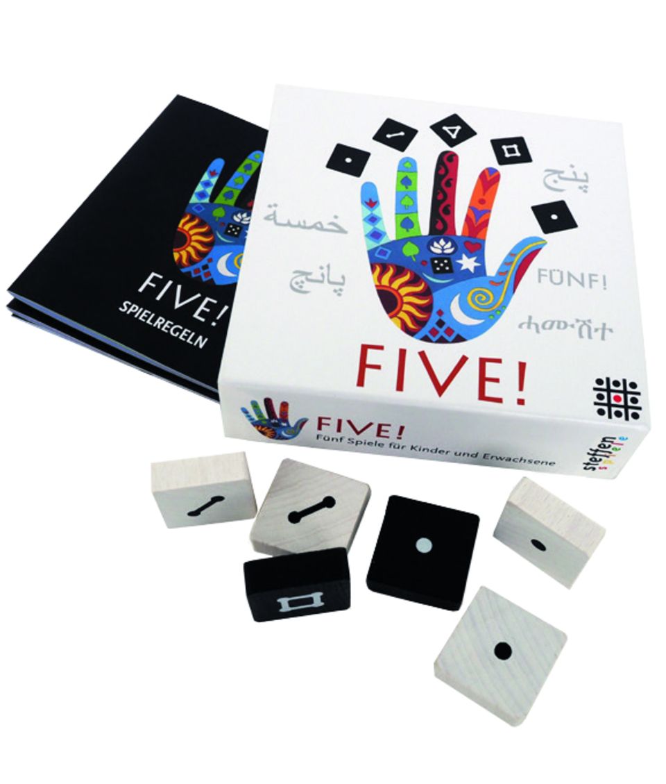 Give me five -Brettspiel Give me five -Brettspiel
