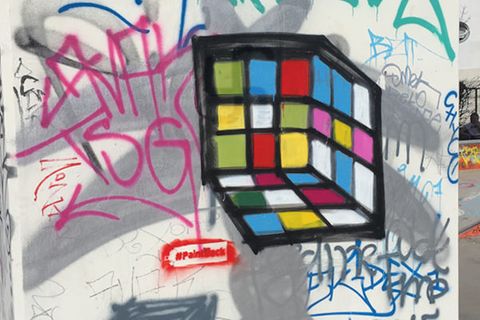 Paintback: Graffiti-Künstler bei der Arbeit