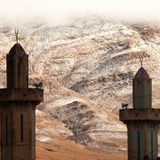Schneefall, Sahara