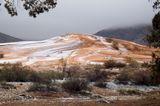 Schneefall, Sahara