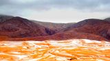 Schneefall, Sahara