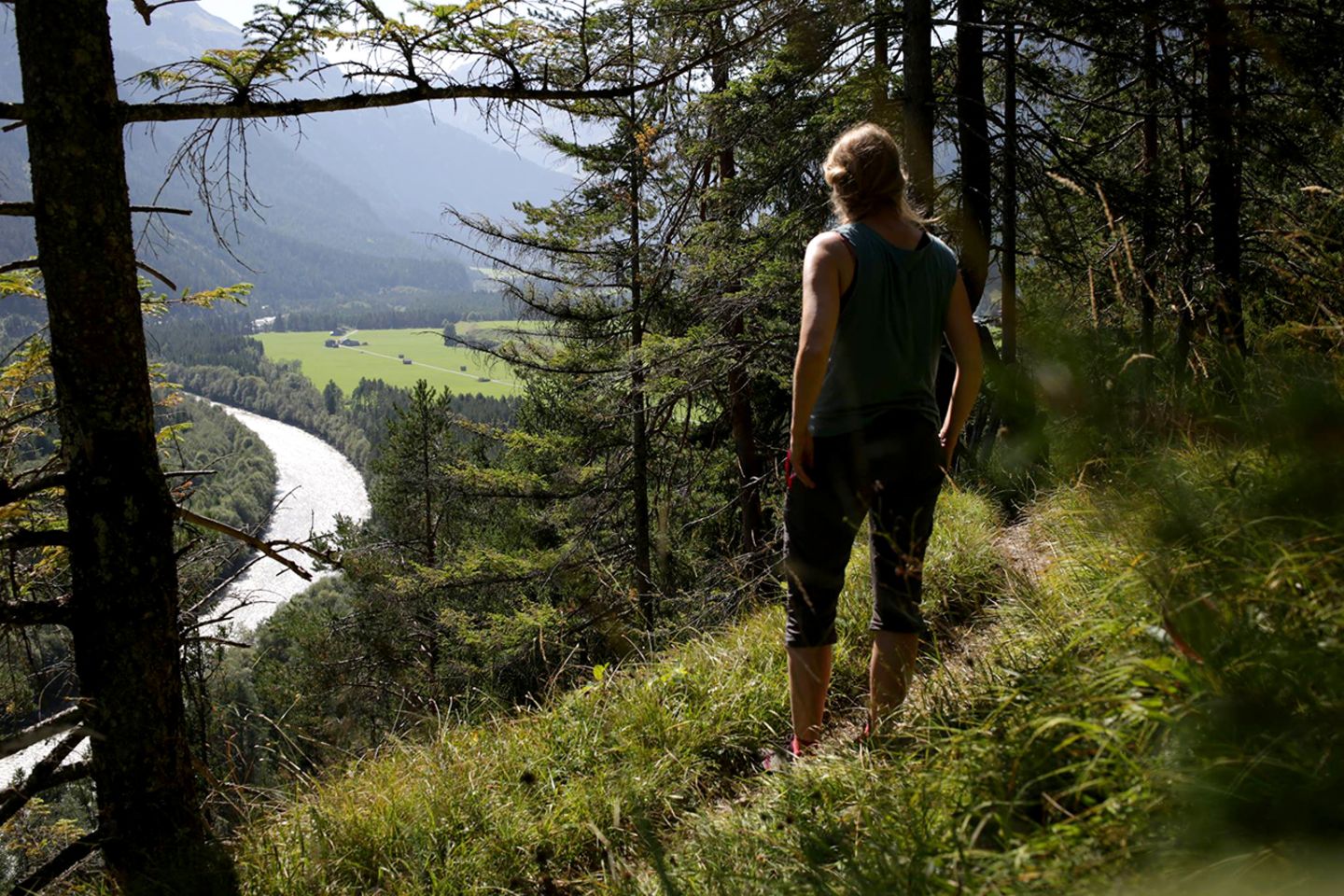 Sich einen Trail vornehmen und erwandern
