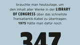 Zahlen zur Globalisierung