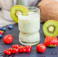 Gesunder Kiwi-Bananen Smoothie
